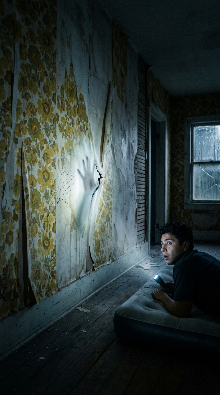 Compró una casa abandonada por casi nada. La primera noche, una voz salió de detrás de la pared
